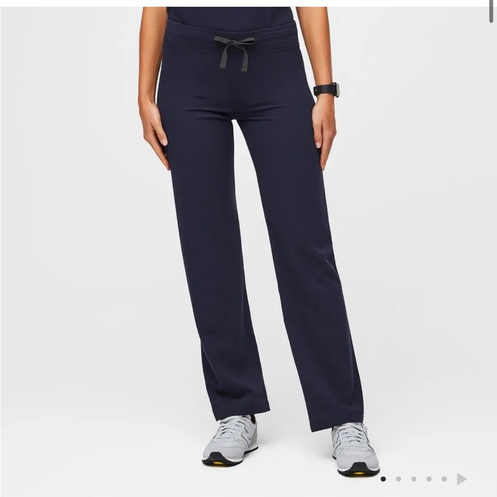 Figs Livingston Basic Scrub Pants - Navy, Small